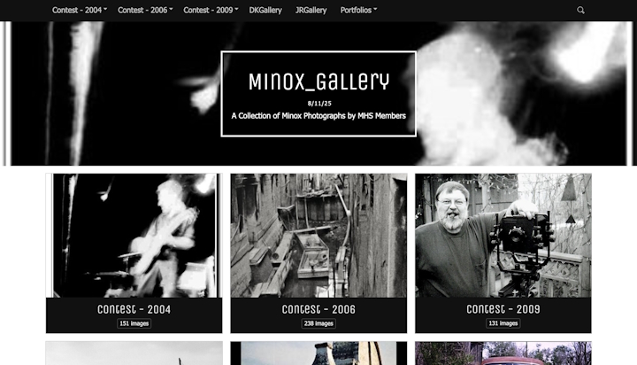 Preview of the members’ photography gallery
